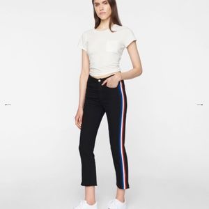 Pam & Gela Classic Stripe Flare Crop